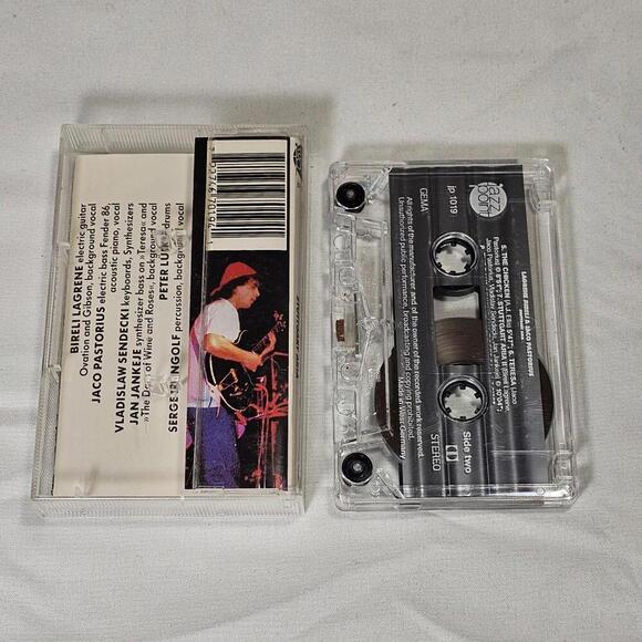 Vintage 1986 Cassette Stuttgart Aria by Biréli Lagrène and Jaco Pastorius - Picture 4 of 4